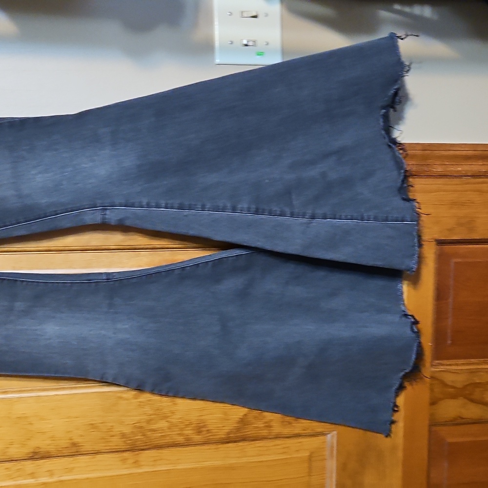 Free People Float On By High-Rise Flare Jeans - Picture 4 of 12